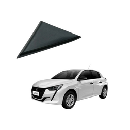 Acabamento Interno Retrovisor Peugeot 208 2021 2024 Direito