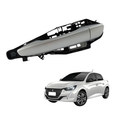Maçaneta Externa Peugeot 208 2021 A 2024 Traseira Direita