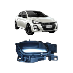 Maçaneta Interna Peugeot 208 2020 a2026 Dianteira Direita