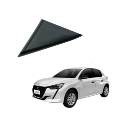 Acabamento Interno Retrovisor Peugeot 208 2021 2024 Direito