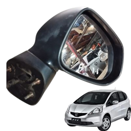 RETROVISOR DIREITO  FIT 2004 2005 2006 2007 2008 SIM PISCA
