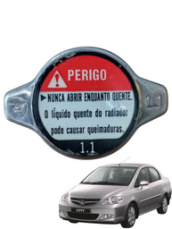 Tampa do Radiador Honda City Fit Civic 2001 2002 2003 2006