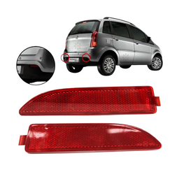 Par Refletor Parachoque Traseiro Fiat Idea Essence Original