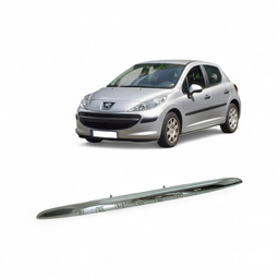 Friso Cromado Porta Malas Traseiro Peugeot 206 207 Original