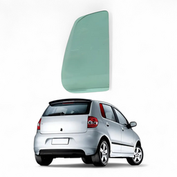 Vidro Oculo Fixo Traseiro Direito Vw Fox 03 05 07 08 09 10