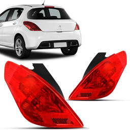 LANTERNA TRASEIRA DIREITA PEUGEOT 308 2012 A 2015 TYC