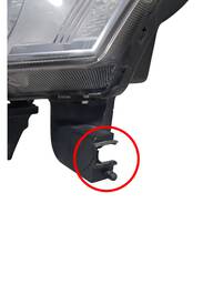 Farol Esquerdo Cruze 2012 a 2016 Cromado C/Detalhe