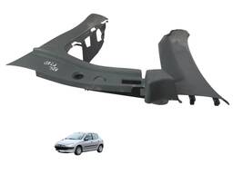 Acabamento Lat Porta Mala Lh Peugeot 206  (as) com detalhe 