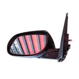 RETROVISOR ESQUERDO CERATO 2009 2011 PRETO C/ PISCA 6 PINOS