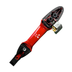 MACANETA EXTERNA TRASEIRA ESQUERDA FIT 2015 A 2021 VERMELHO