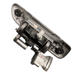 MACANETA EXTERNA TRASEIRA ESQUERDA FIT 2003 A 2008 CINZA