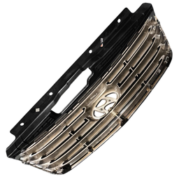 GRADE RADIADOR COM FRISO CROMADO + EMBLEMA AZERA 2008 A 2010