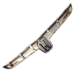 FRISO CROMADO GRADE RADIADOR CIVIC 2007 2008 COM EMBLEMA