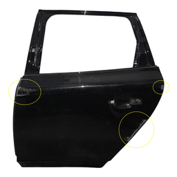 PORTA TRASEIRA ESQUERDA VOLVO XC60 2009 A 2017 DETALHE