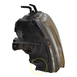 FAROL ESQUERDO PAJERO SPORT 2000 A 2004 COM DETALHE