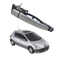 Maçaneta Ext Peugeot 307 2001 2002 a 2012 Traseira Direita