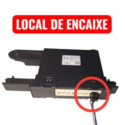 PLUG PRETO MODULO AR CONDICIONADO COROLLA CROSS XRE 2022