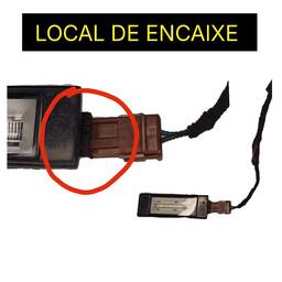PLUG LUZ PLACA LIFAN X60 2018 1.8 AUT
