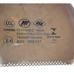 VIDRO LATERAL TRASEIRO ESQUERDO LIFAN X60 2013 A 2019