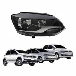 Farol Direito Fox Space 2010 a 2014 Foco Duplo