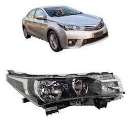 Farol Direito Corolla 2015 2016 a 2017 S/ Led