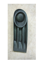 Grade Moldura Milha Esque Gol Saveiro Voyage G5 Aro Preto