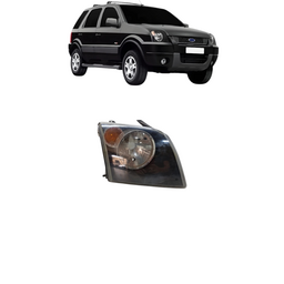 Farol Direito Ecosport 2003 a 2007 Pisca Ambar