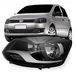 Farol Esquerdo Fox Space 2010 a 2014 Foco Duplo