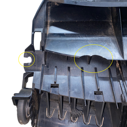 DIFUSOR AR PAINEL MERCEDES CLASSE E W211 A2118301954 DET