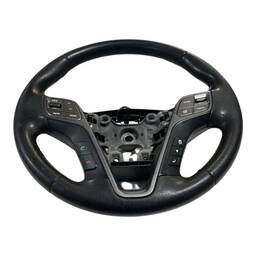 VOLANTE DIREÇÃO COMANDOS HYUNDAI SANTA FÉ 2015 PRETO