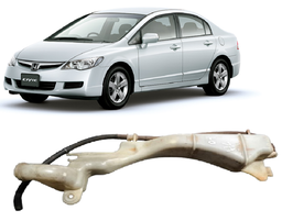 Reservatorio Agua Radiador Civic 2001 a 2006