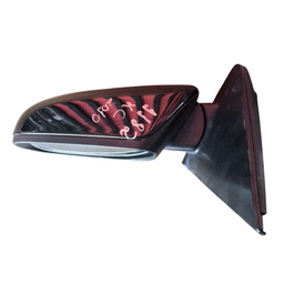 RETROVISOR ESQUERDO CERATO 2009 2011 PRETO C/ PISCA 6 PINOS