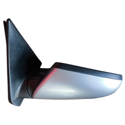 RETROVISOR ESQUERDO CRETA 2017 A 2024 PRATA C/ PISCA 7 PINOS