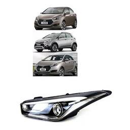 Farol Esquerdo HB20 2013 2014 a 2019 C/ Xenon