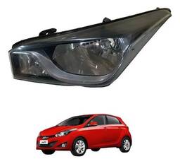 Farol Esquerdo HB20 2013 a 2019 Máscara Negra