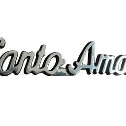 EMBLEMA CIA SANTO AMARO CHAPÃO TRASEIRO GALAXIE LANDAU