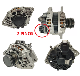 ALTERNADOR HB20 I30 SOUL CERATO VELOSTER 1.6 09/19 -2 PINOS