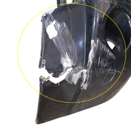 PARA-CHOQUE TRASEIRO PAJERO TR4 2007 A 2009 PARA REFORMAR