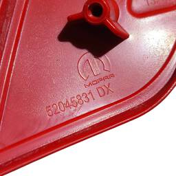 Refletor LD para-choque traseiro Fiat argo 2017 2021