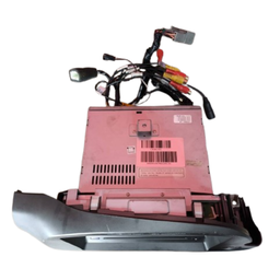 CENTRAL MULTIMIDIA COM MOLDURA FIT 2009 2010 2011 A 2014 COM CHICOTE