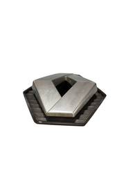 EMBLEMA GRADE DIANTEIRA RENAULT CLIO 2003 2012