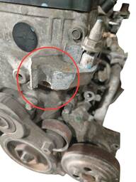 MOTOR HONDA FIT 1.4 FLEX 2009 2010 A 2014 COM AVARIA TAMPA 