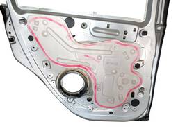 PORTA TRASEIRA ESQUERDA PEUGEOT 2008 2015/ (AVARIA)