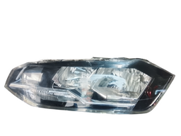 Farol Esquerdo Polo Virtus 18/22 Masc Negra Friso Cromado