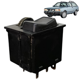 Botão Farol Gol Saveiro Parati Voyage Quadrado C/ Reostato