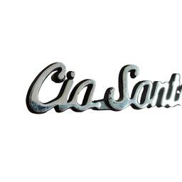 EMBLEMA CIA SANTO AMARO CHAPÃO TRASEIRO GALAXIE LANDAU