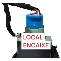 PLUG BOTÃO REGULAGEM FAROL CHERY QQ 2016 GASOLINA