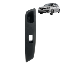 Moldura Botão Vidro Elétrico Traseiro Direito Toyota Etios