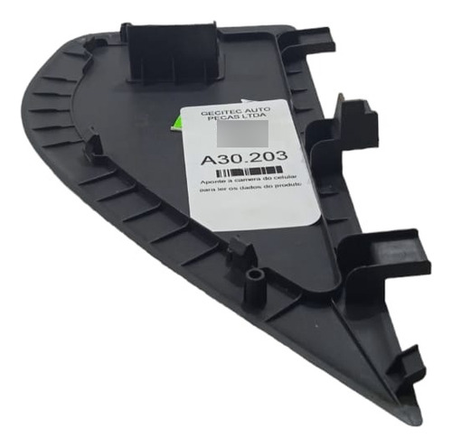 ACABAMENTO TAMPA LATERAL PAINEL ESQUERDO AMAROK 2010 A 2016