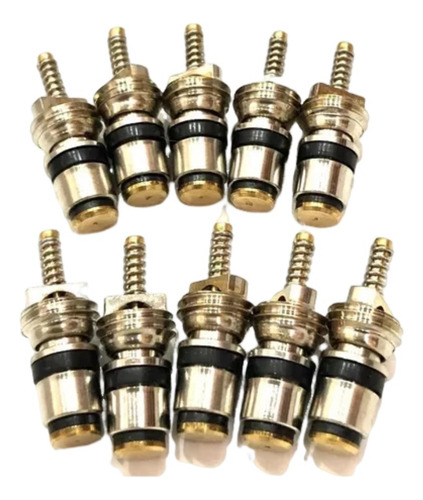 NÚCLEO VÁLVULA SCHRADER M8 AR COND PALIO CLIO PEUGEOT 10PÇS